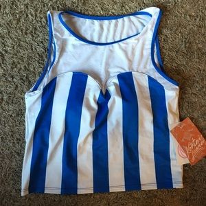 Kortni Jeane Netted Sweetheart Swim Top